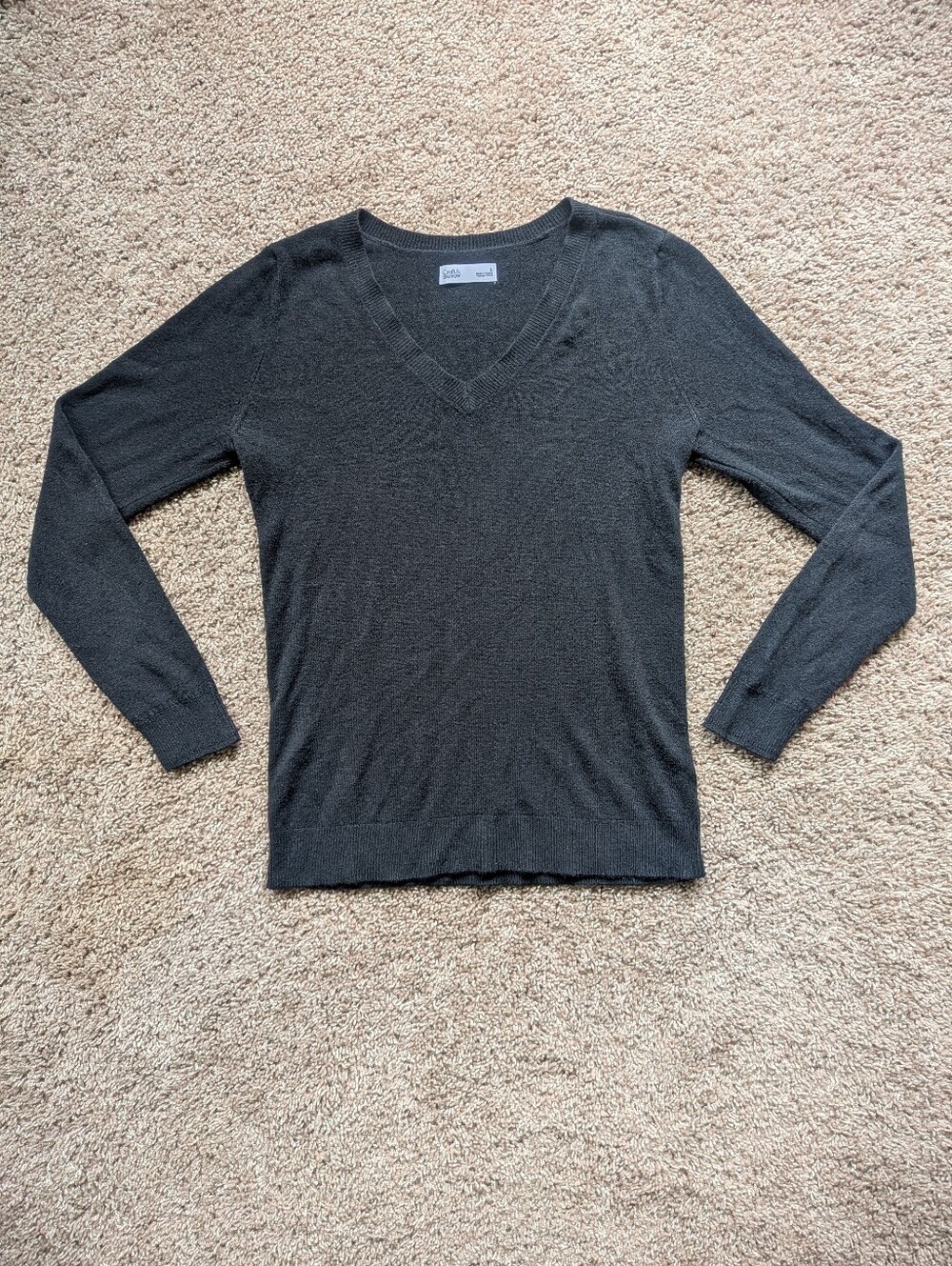 Croft & Barrow The Extra Soft V-neck Sweater Small